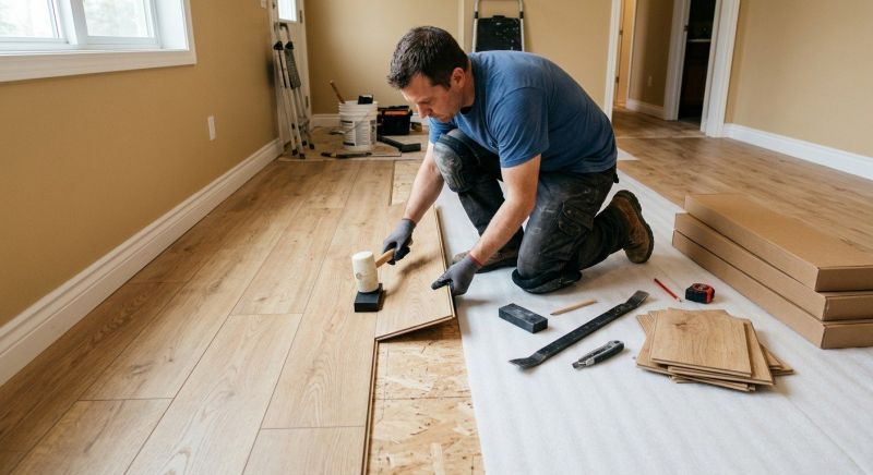 Laminate Floor Installation in Brentwood, TN
