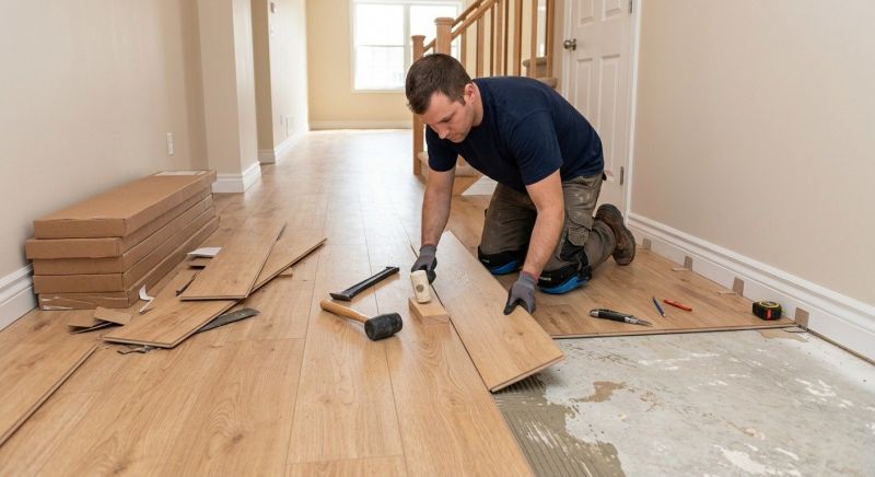 Laminate Floor Installation in Hendersonville, TN