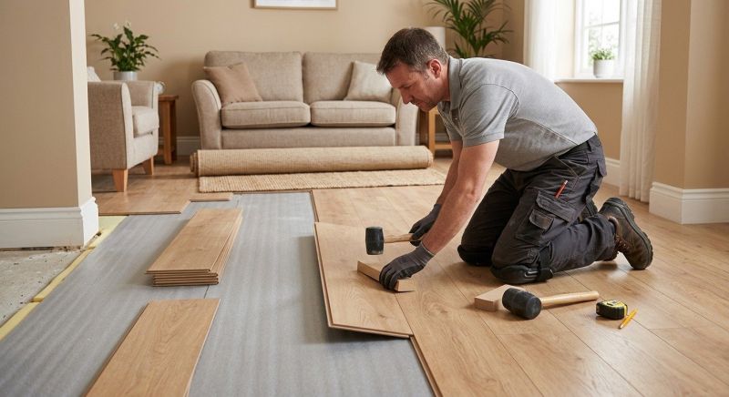 Laminate Floor Installation in Hermitage, TN
