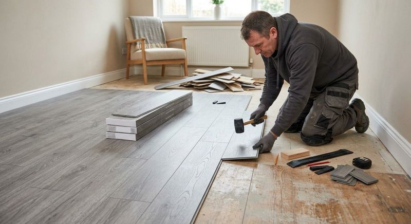 Laminate Floor Replacement in College Grove, TN