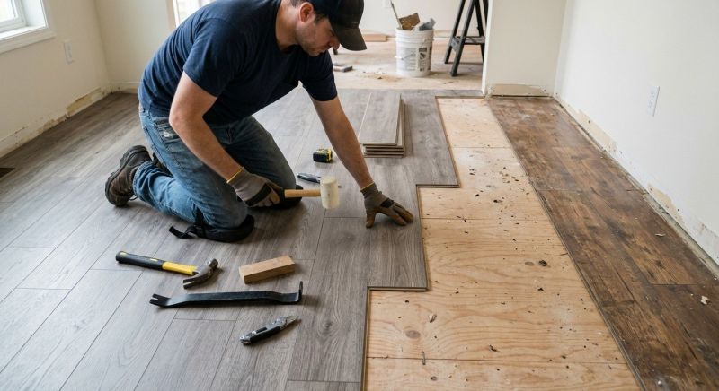 Laminate Floor Replacement in Lebanon, TN