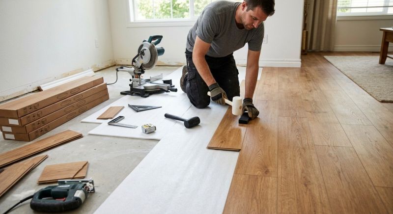 Laminate Floor Replacement in Nolensville, TN
