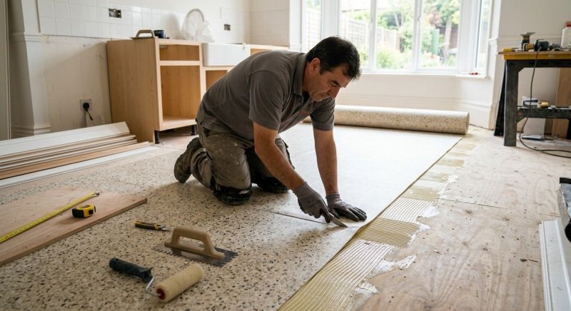 Linoleum Floor Installation in Hermitage, TN