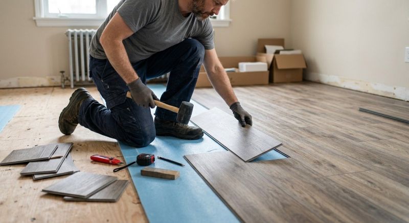 Linoleum Floor Installation in La Vergne, TN