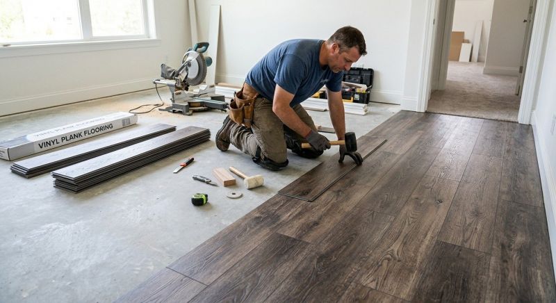 Linoleum Floor Installation in La Vergne, TN