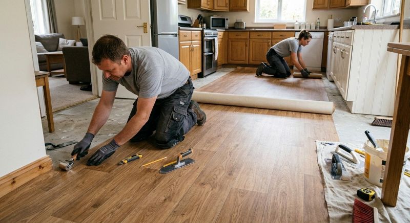Linoleum Floor Installation in Smyrna, TN