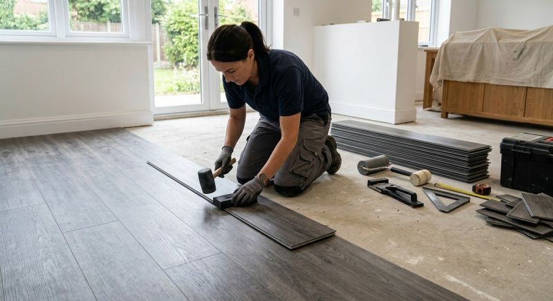 Luxury Vinyl Tile Installation in Rutherford County, TN