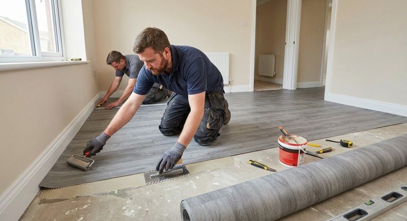 Sheet Flooring Installation in Lascassas, TN