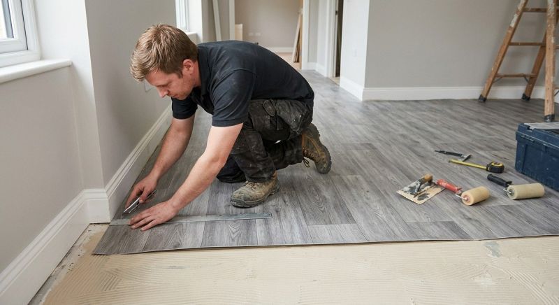 Sheet Vinyl Installation in Thompsons Station, TN