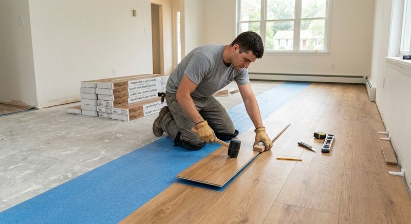 Vinyl Plank Floor Installation in Smyrna, TN